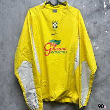 將圖片載入圖庫檢視器 2002 巴西｜長袖Training｜90% New｜L｜2002 Brazil Training L/S WC 2002 ( L )
