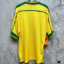 將圖片載入圖庫檢視器 【 Autograph 】 1998-00 巴西｜主場｜隊伍親筆簽名｜ BNWT｜M｜1998-00 Brazil Home Team autograph ( M )
