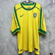 將圖片載入圖庫檢視器 1998-00 巴西｜主場｜85% New｜XL｜1998-00 Brazil Home ( XL )
