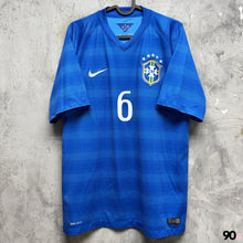 將圖片載入圖庫檢視器 2014-15 巴西｜作客｜#6 馬些路｜90% New｜M ｜ 2014-15 Brazil Away #6 Marcelo ( M )
