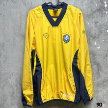 將圖片載入圖庫檢視器 2000-01 巴西｜長袖Training 外套｜90% New｜M｜2000-01 Brazil Training L/S ( M )
