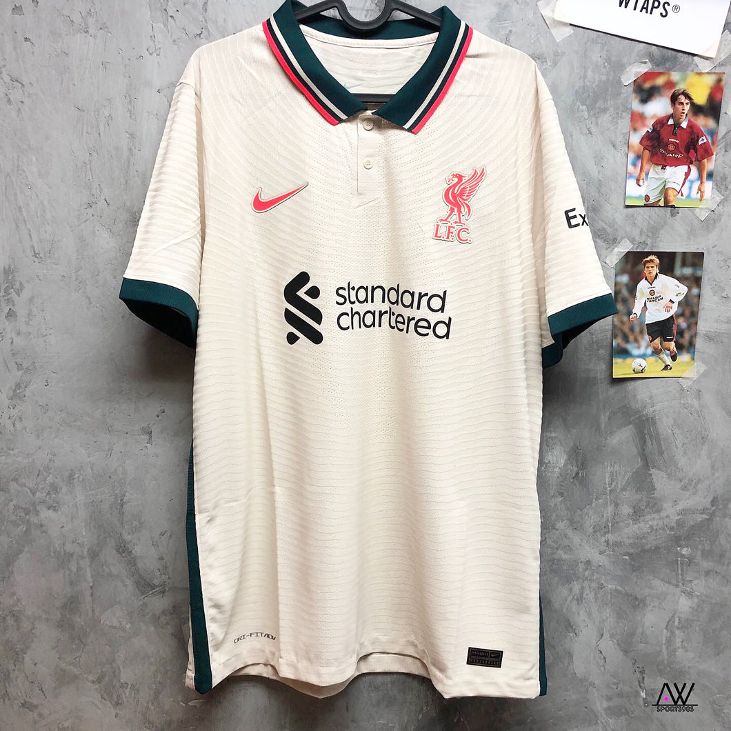 2021-22 利物浦｜作客｜球員版｜BNWT｜XL｜2021-22 Liverpool Away Player Version (XL)