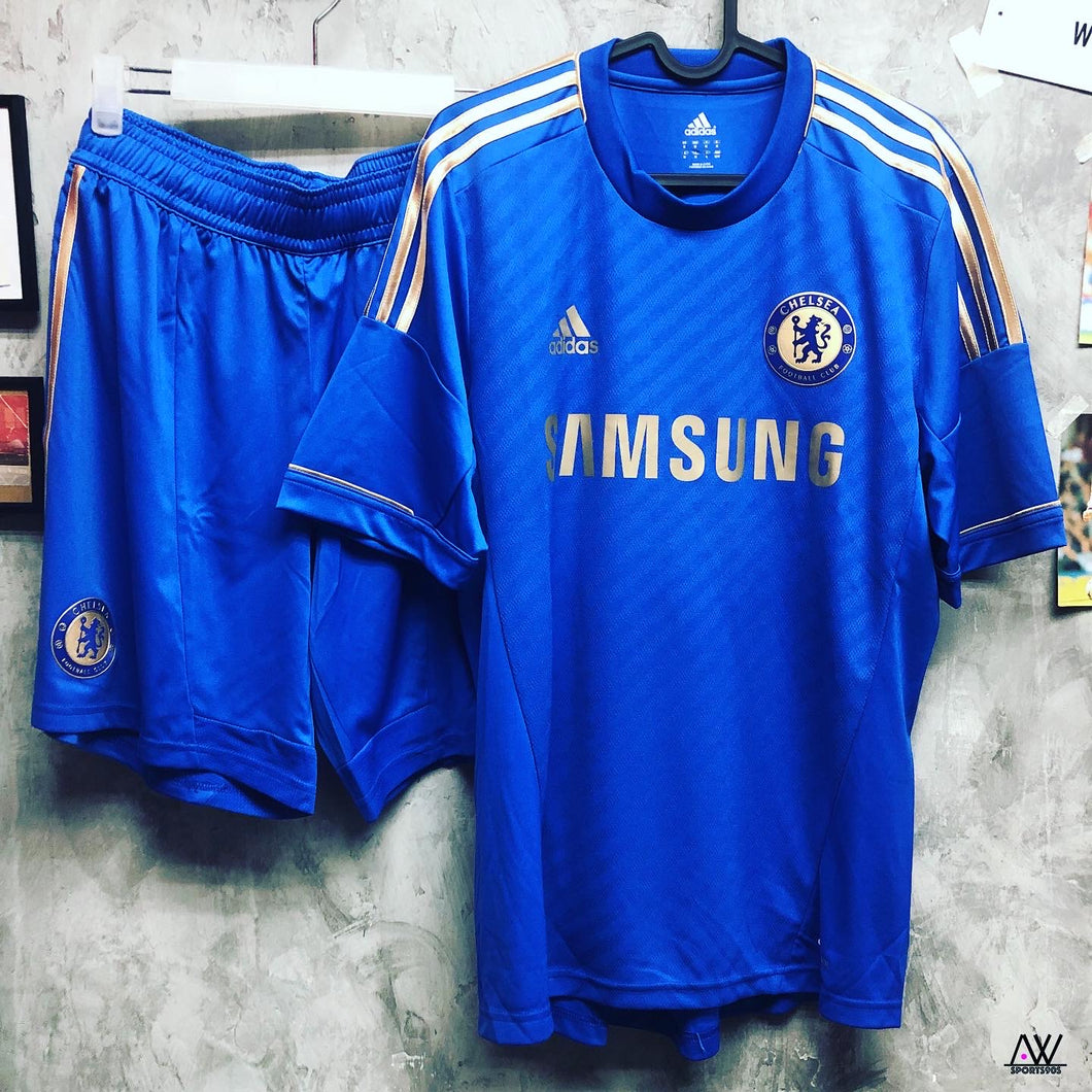2012-13 車路士｜主場套裝(衫連褲)｜BNWT｜M｜2012-13 Chelsea Home Full Set (Shirt + Short) (M)