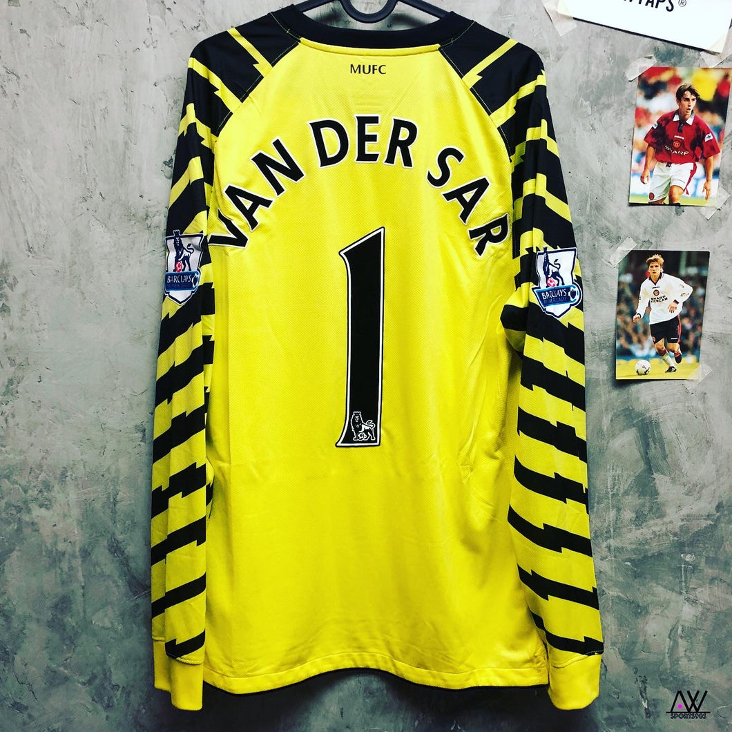2010-11 曼聯｜GK｜#1 雲達沙｜英超Full Set｜M｜99% New｜2010-11 Manchester United GK #1 Van Der Sar EPL Full Set (M)