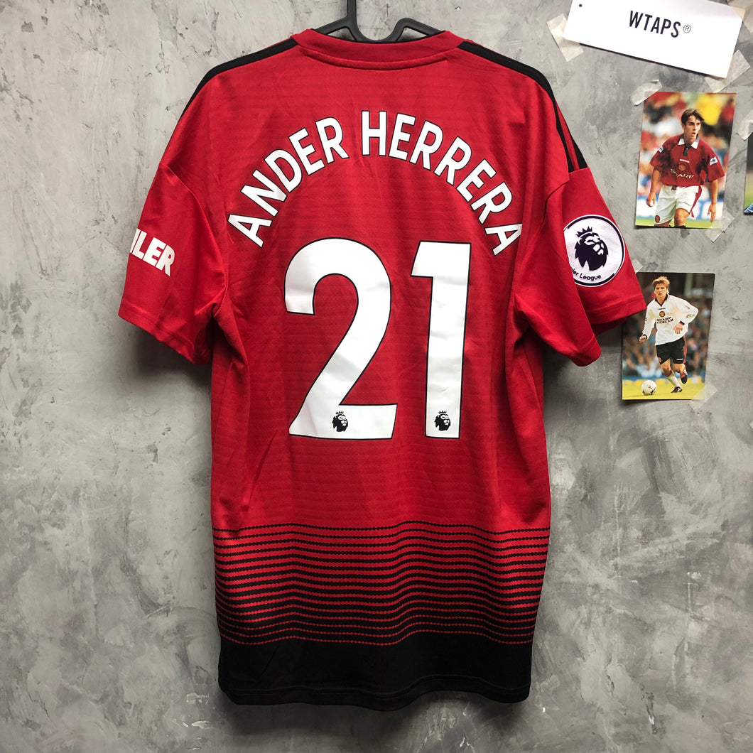 2015-16 曼聯｜主場｜#21 靴里拉｜英超聯Full Set｜BNWT｜M｜2015-16 Manchester United Home #21 Ander Herrera (EPL Full Set)(M)