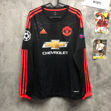 Load image into Gallery viewer, 2015-16 Manchester United｜Second Guest｜Long Division｜#27 Fellaini｜European League Full Set｜BNWT｜S｜2015-16 Manchester United Third L/S #27 Fellaini (UCL Full Set) (S) 
