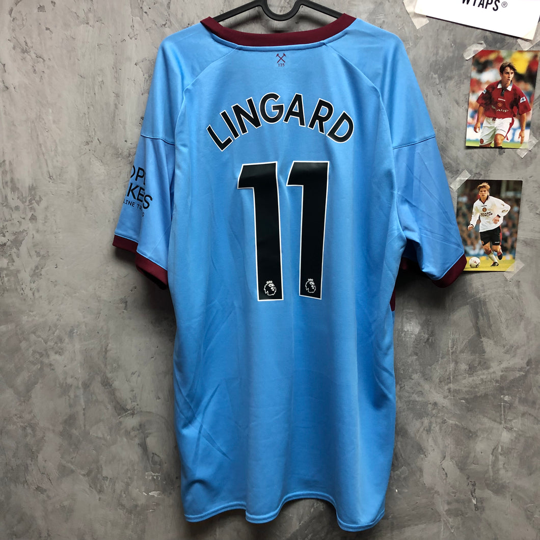 2020-21 韋斯咸｜作客｜#11 連加特｜英超聯Full Set｜BNWT｜2XL｜2020-21 Westham Away #11 Lingard (EPL Full Set)