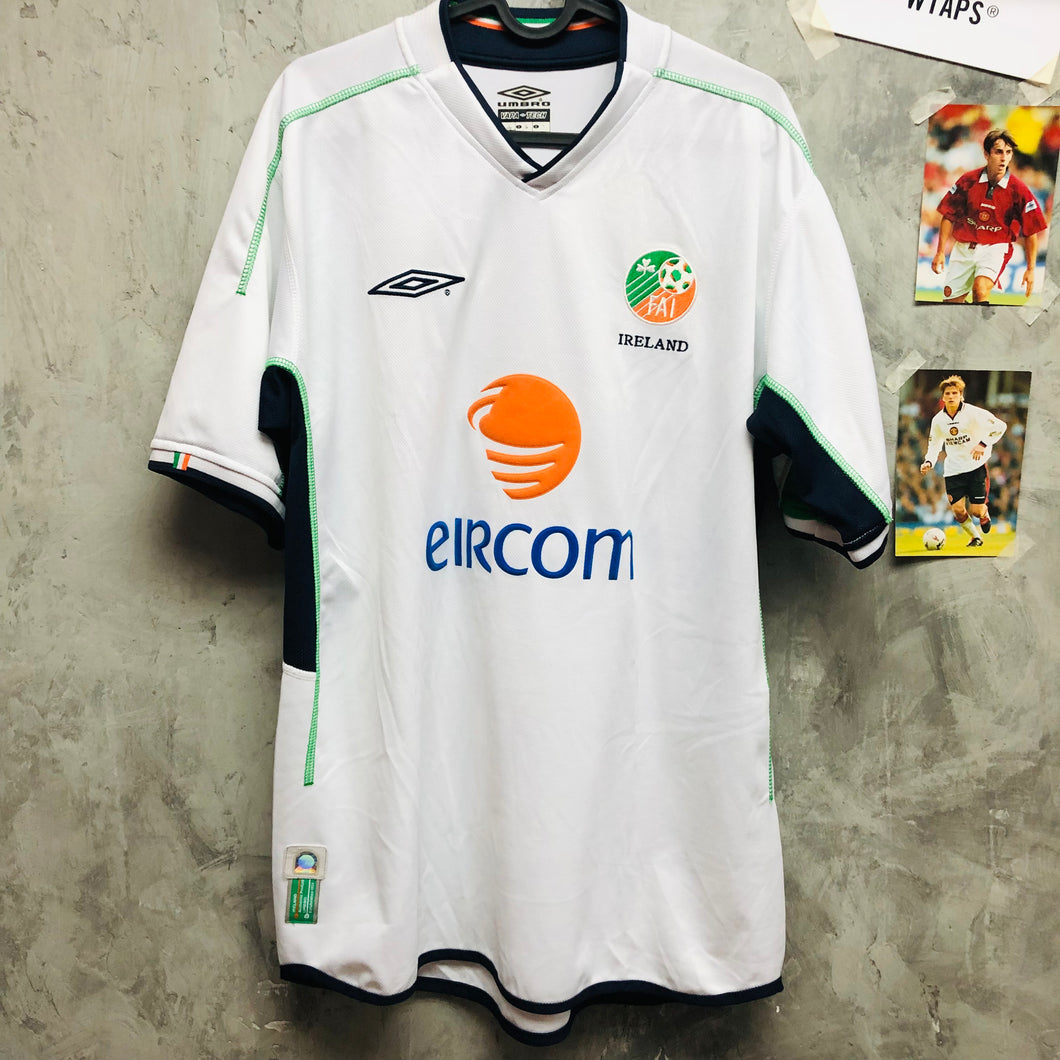 2001-02 Ireland｜Guest｜#6｜90% New｜L｜2001-02 Ireland Away #6 (L)