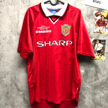 將圖片載入圖庫檢視器 1999-00 曼聯｜歐聯雙星主場｜#16 堅尼｜90% New｜L｜1999-00 Manchester United Home UCL Winners #16 Keane (L)
