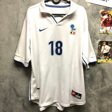 將圖片載入圖庫檢視器 1998-99 意大利｜作客｜#10 巴治奧｜85% New｜L｜1998-99 Italy Away #18 Baggio.R ( L )
