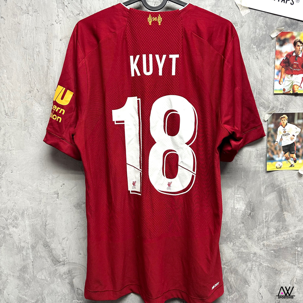 2019-20 利物浦｜主場｜球員版｜#18 古治｜95% New｜M｜2019-20 Liverpool Home Elite Player Version #18 Kuyt (M)